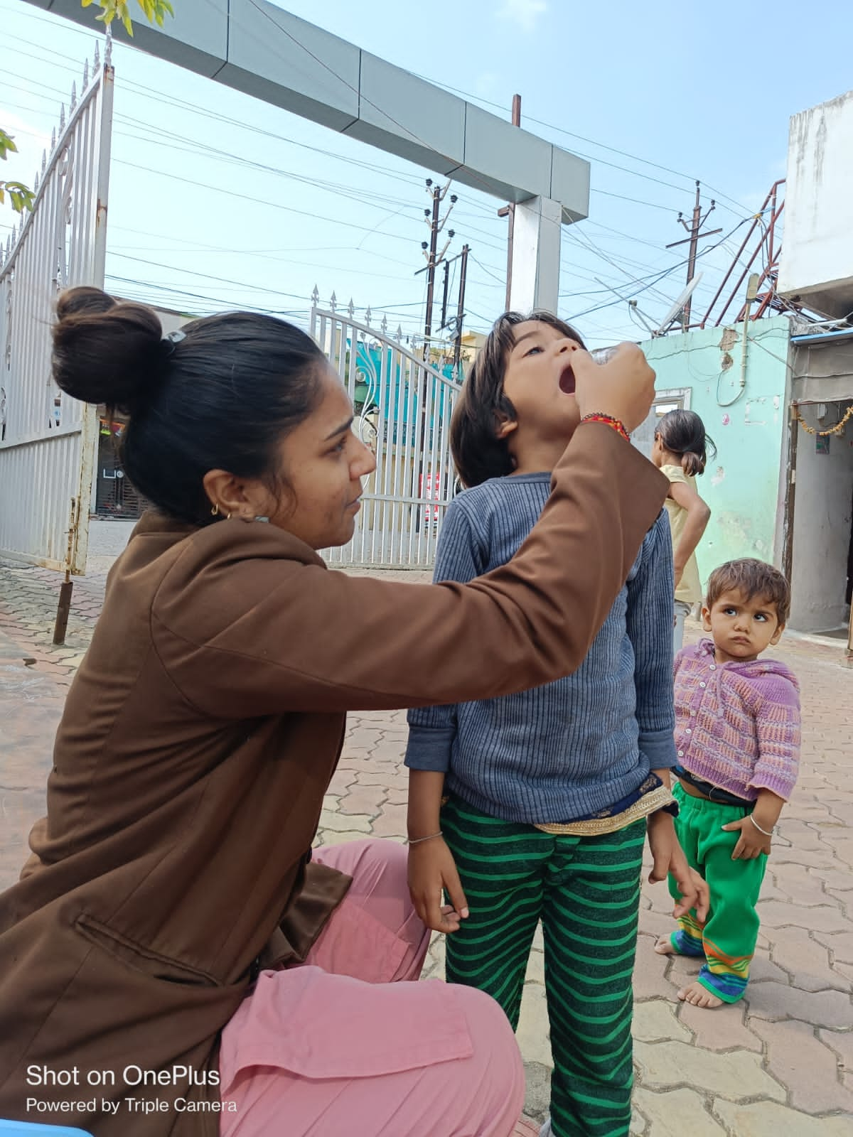 Door to Door Pulse Polio Vaccine Campaign 